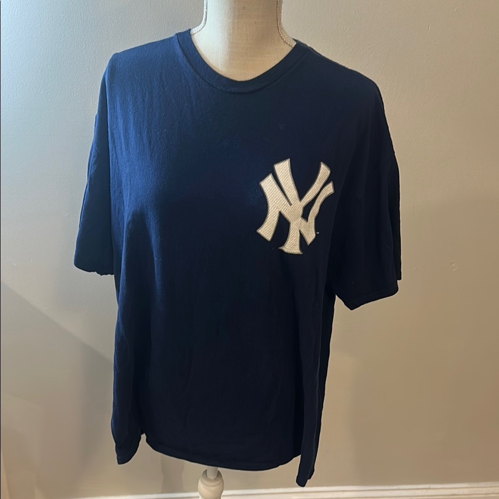Majestic Yankees Navy Blue Short Sleeve Rodriguez 13 Tee‎